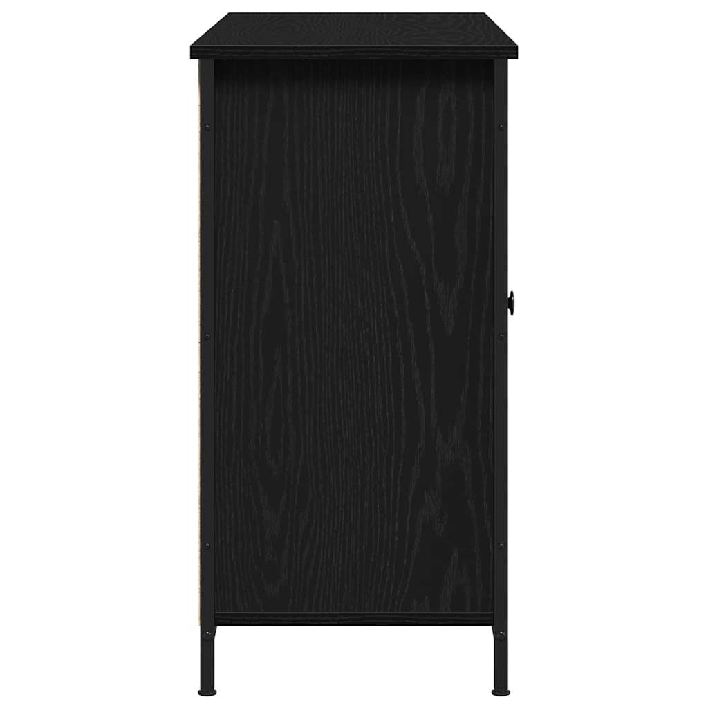 Sideboard Black Oak 100 x 35 x 70 cm
