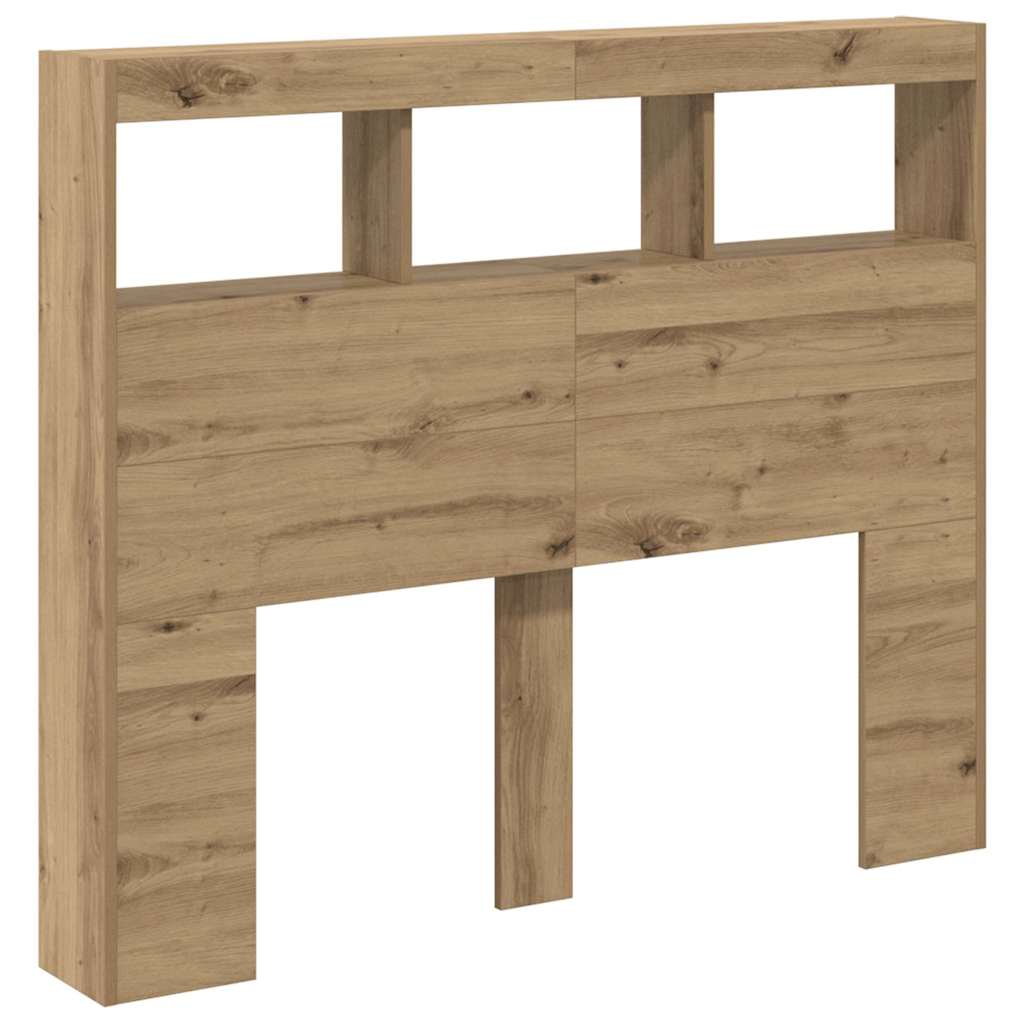 Headboard Artisan Oak 120 x 17 x 102 cm Engineered Wood