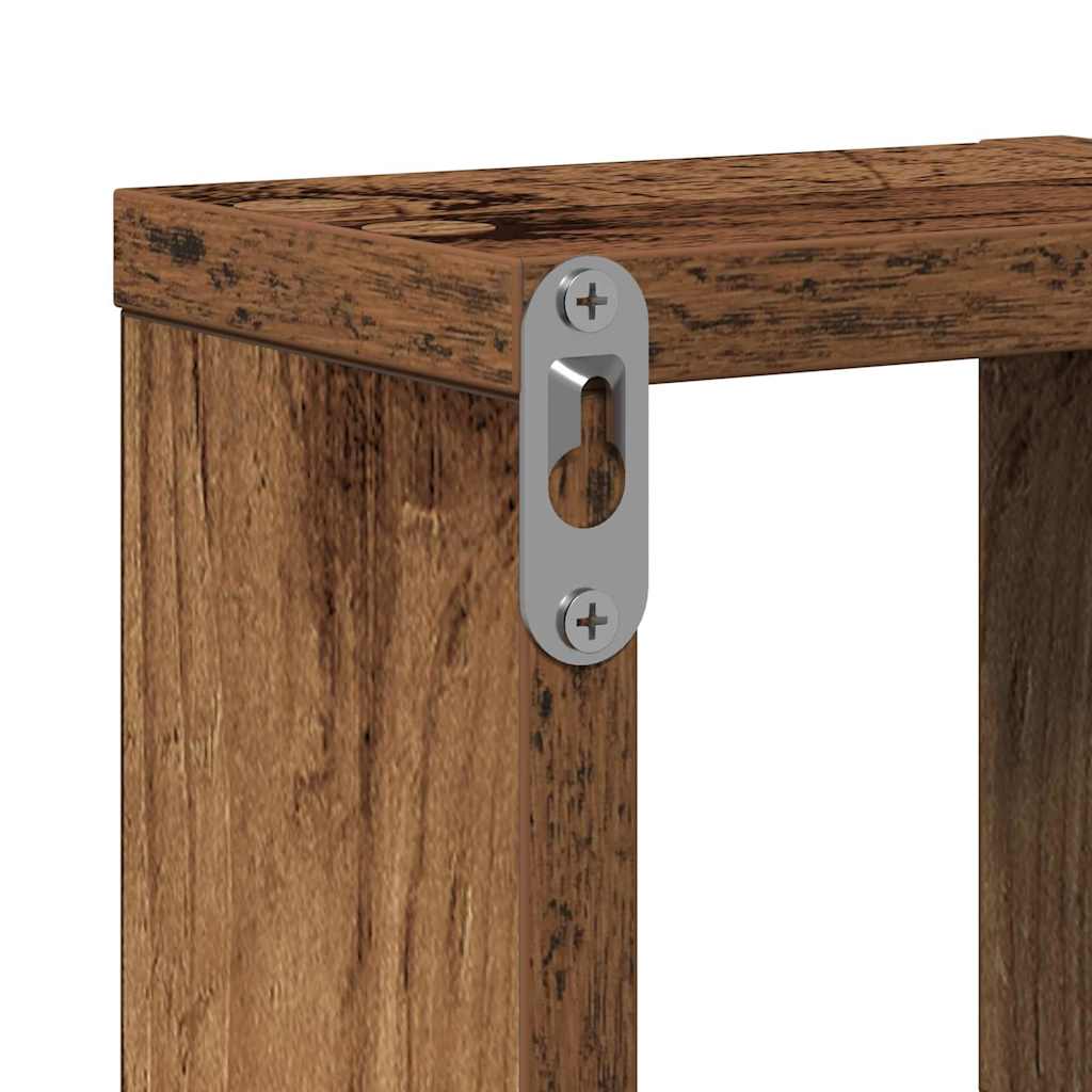 Wall Shelf Wall-mounted Old Wood 104.5 x 43 x 10 cm
