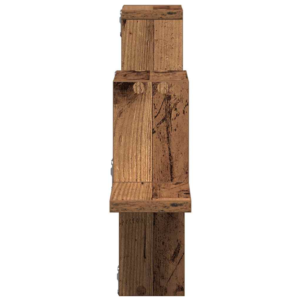 Wall Shelf Wall-mounted Old Wood 104.5 x 43 x 10 cm