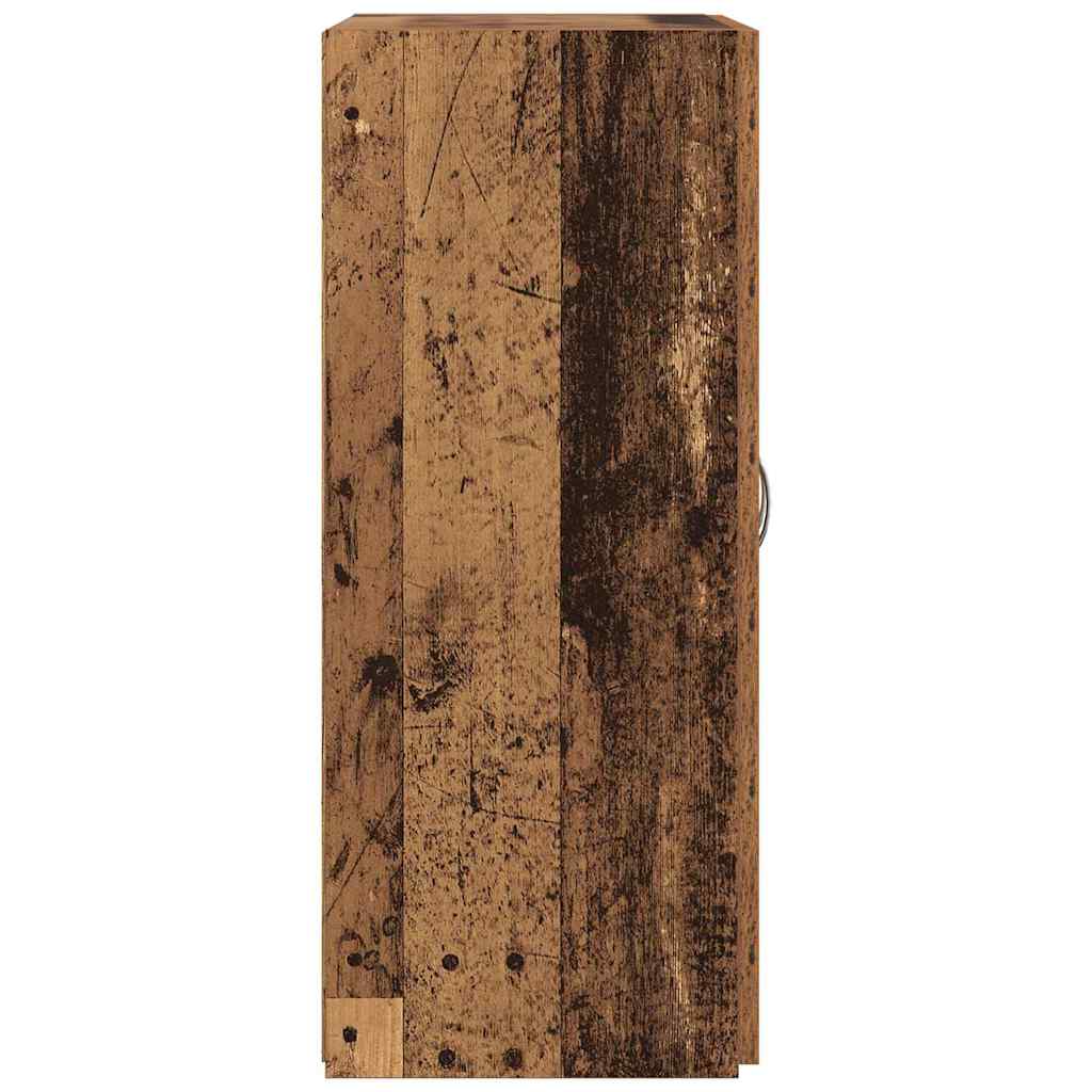 Office Cabinet Black Oak 70 x 32 x 77.5 cm Engineered Wood