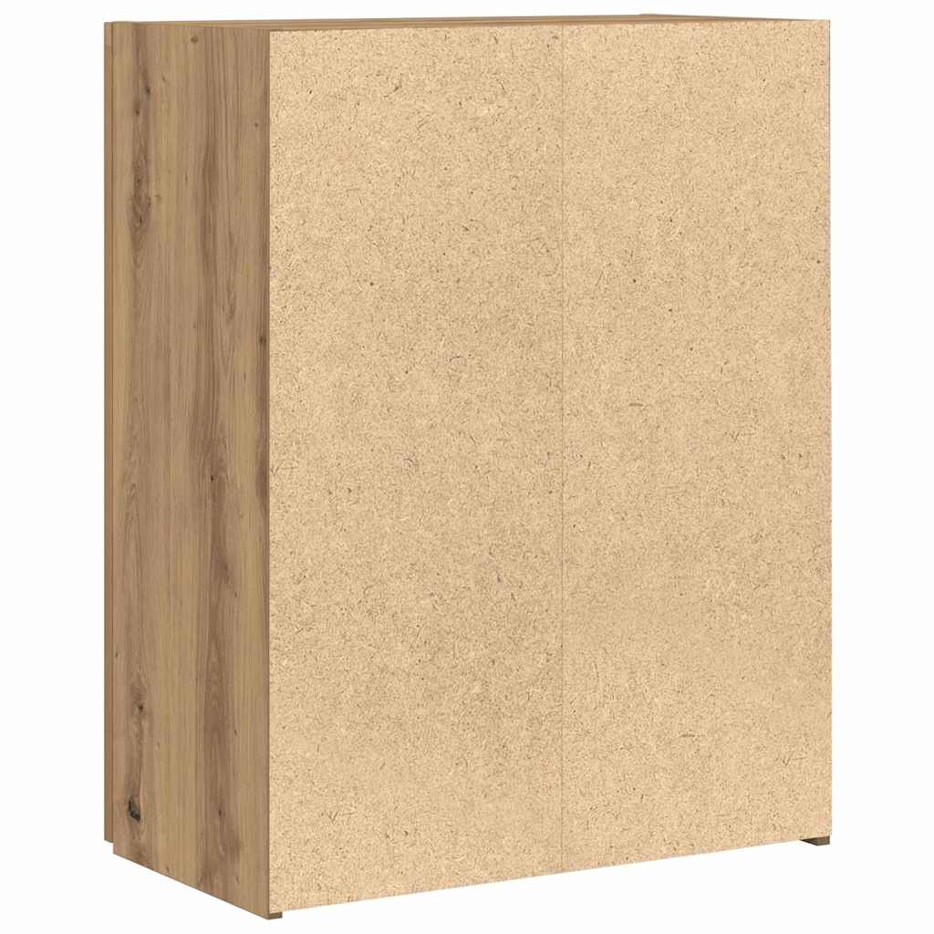 Office Cabinet Old Wood 70 x 32 x 77.5 cm Engineered Wood