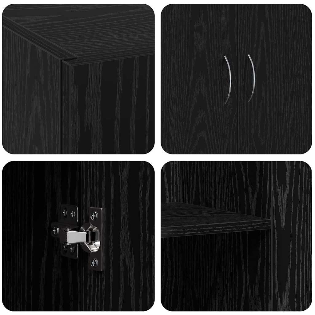 Office Cabinet Artisan Oak 70 x 32 x 77.5 cm Engineered Wood