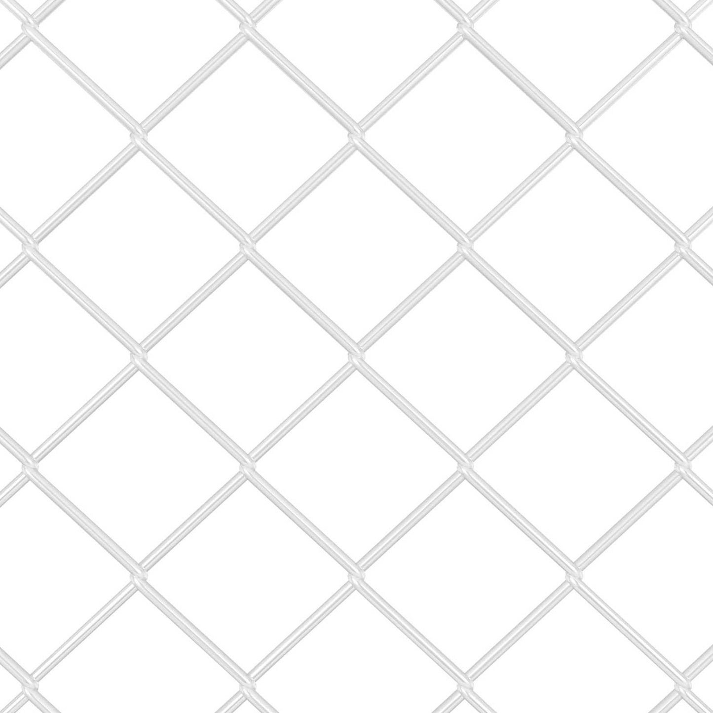 Chain Link Fence Silver