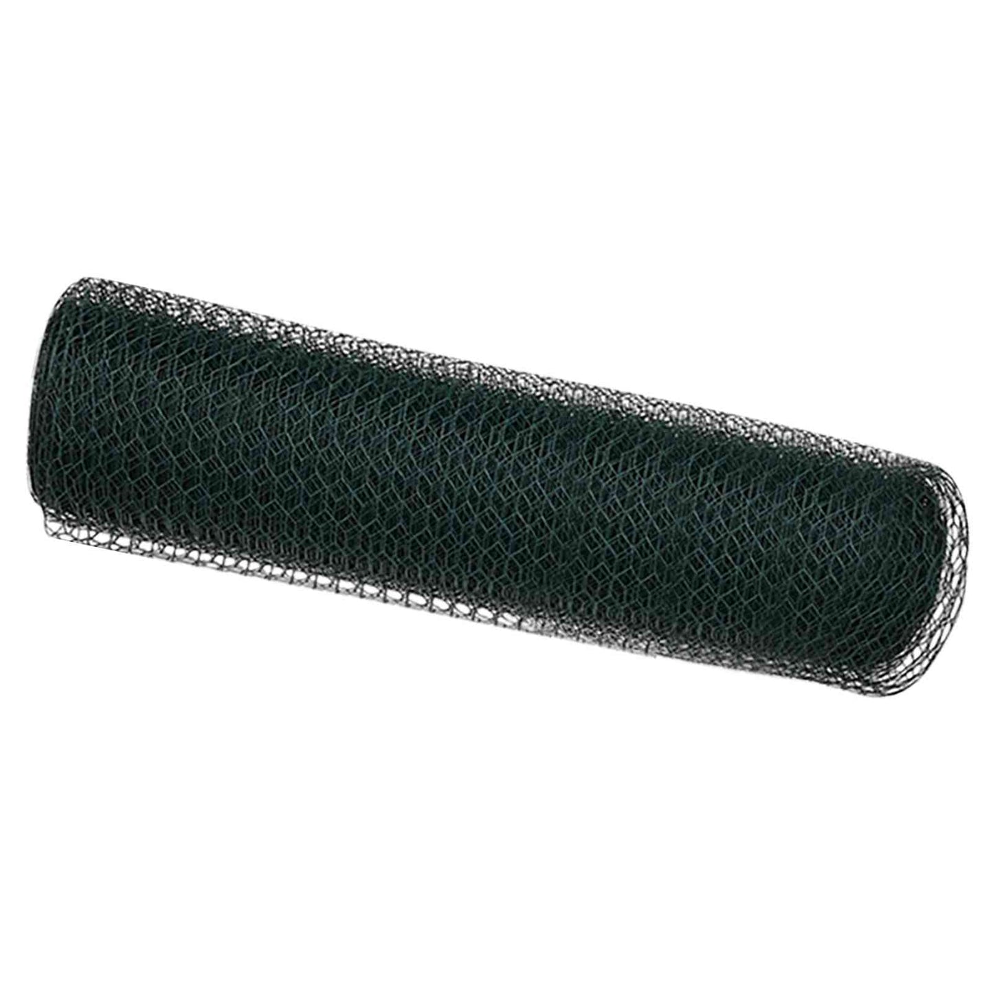 Hexagon Fence Green 0.8 x 10 m PVC
