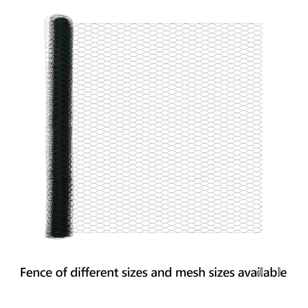 Hexagon Fence Green 1.6 x 10 m PVC