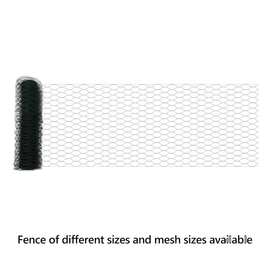 Hexagon Fence Green 0.4 x 50 m PVC