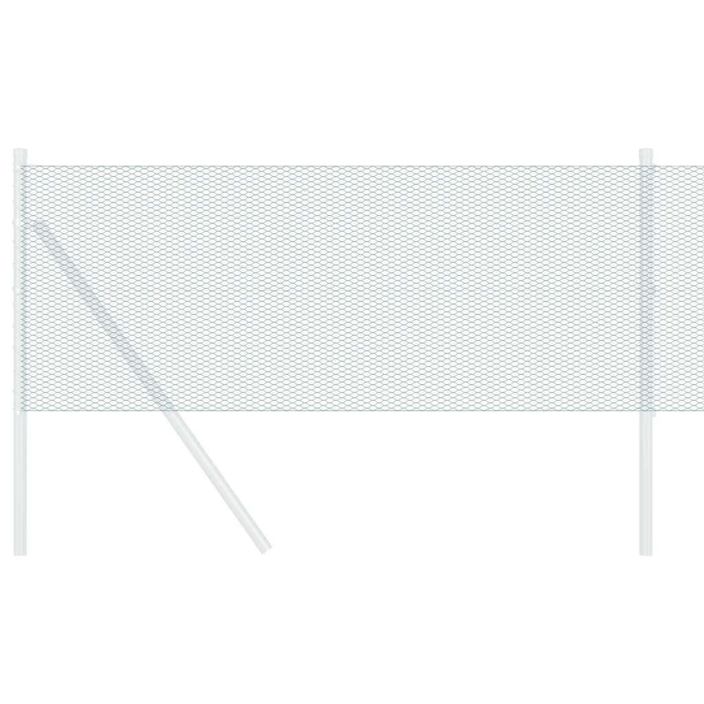 Hexagon Fence Green 0.6 x 50 m PVC