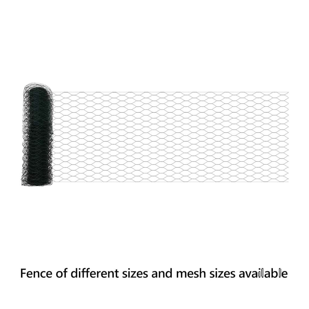 Hexagon Fence Green 0.8 x 50 m PVC