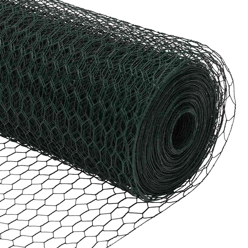 Hexagon Fence Green 1 x 50 m PVC