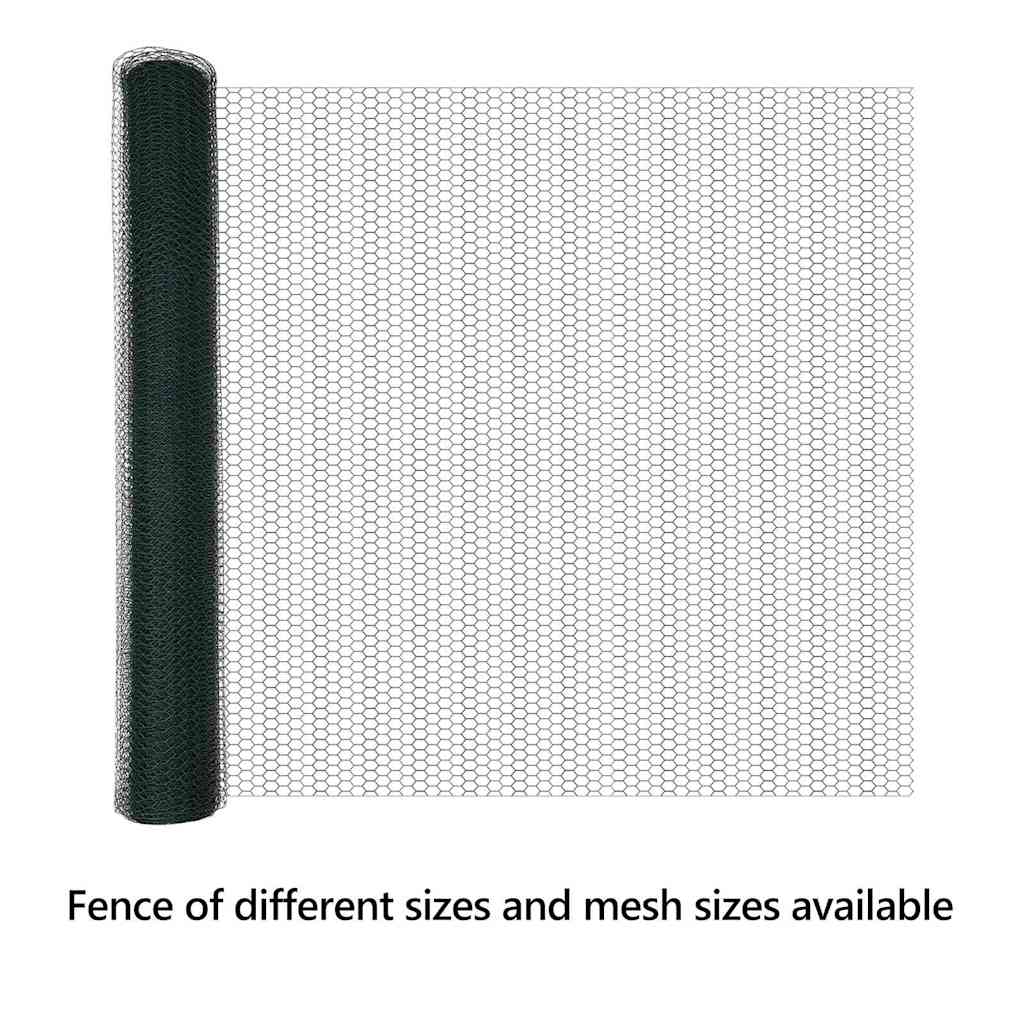 Hexagon Fence Green 1.4 x 50 m PVC
