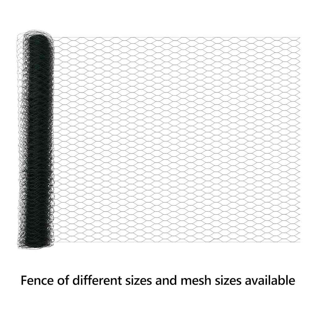 Hexagon Fence Green 1.4 x 50 m PVC