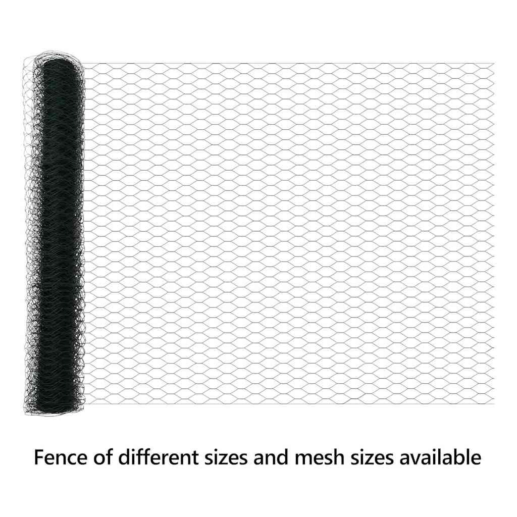 Hexagon Fence Green 1.4 x 50 m PVC