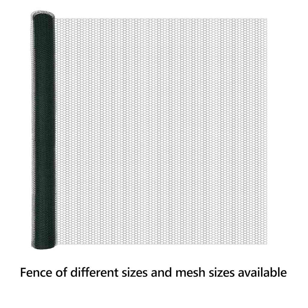 Hexagon Fence Green 1.5 x 50 m PVC