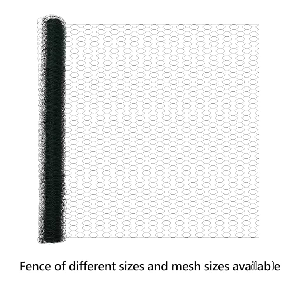 Hexagon Fence Green 1.5 x 50 m PVC