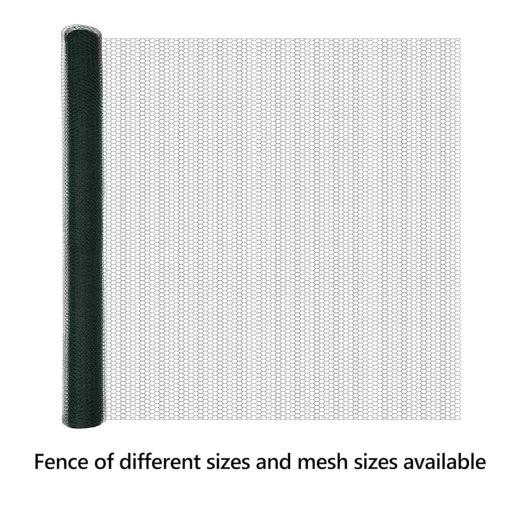 Hexagon Fence Green 1.6 x 50 m PVC