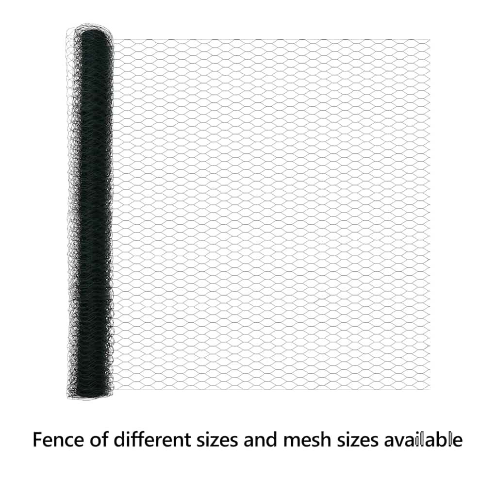 Hexagon Fence Green 1.6 x 50 m PVC