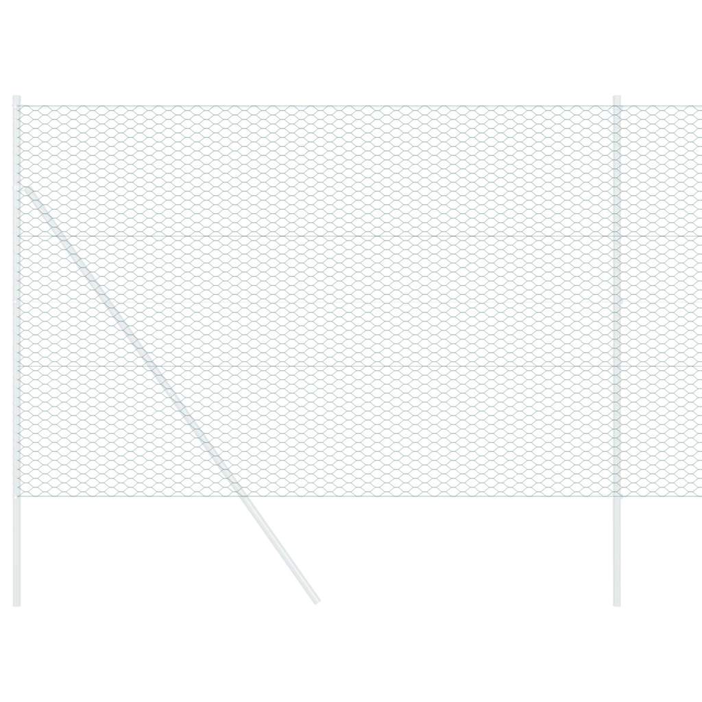 Hexagon Fence Green 1.6 x 50 m PVC