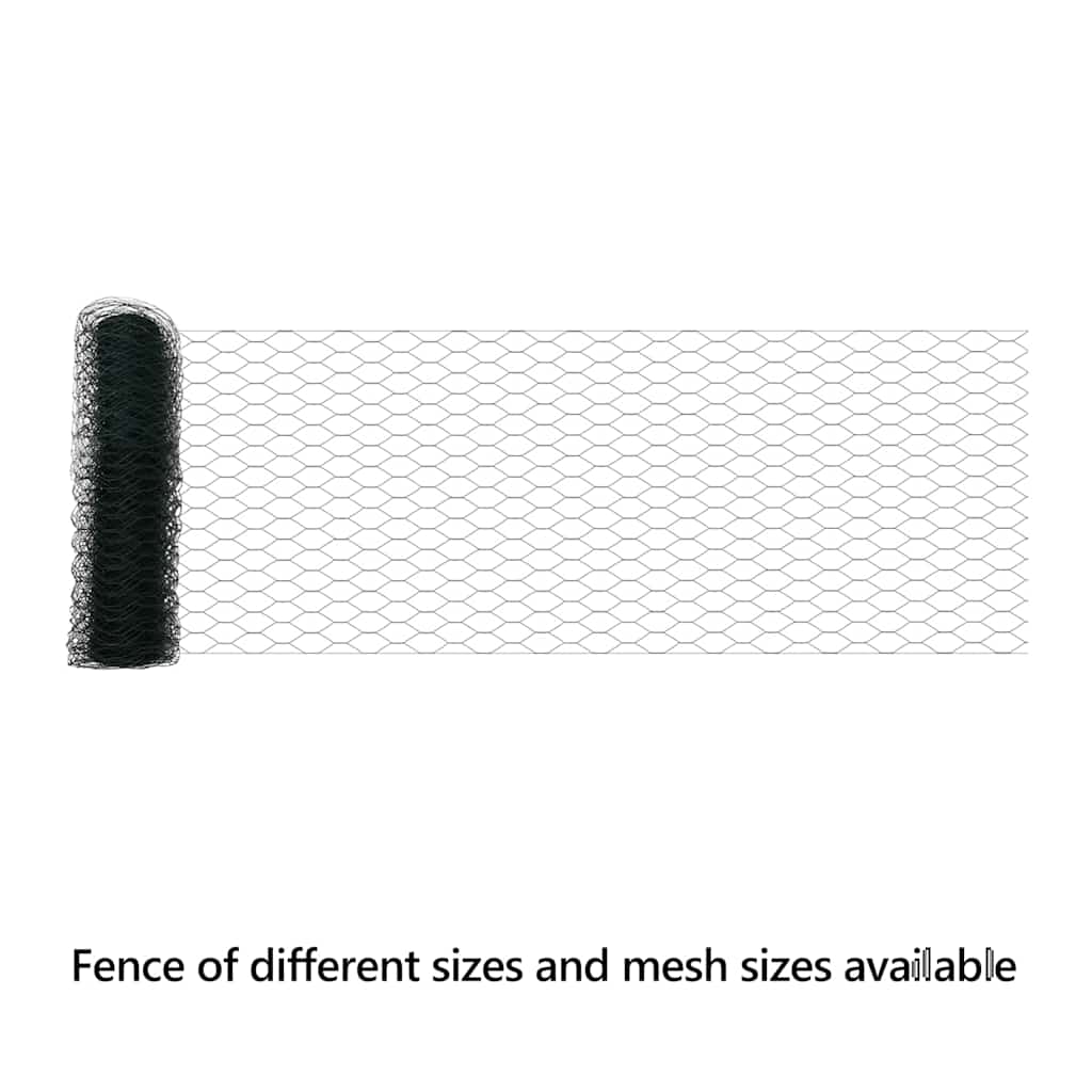 Hexagon Fence Green 0.5 x 100 m PVC