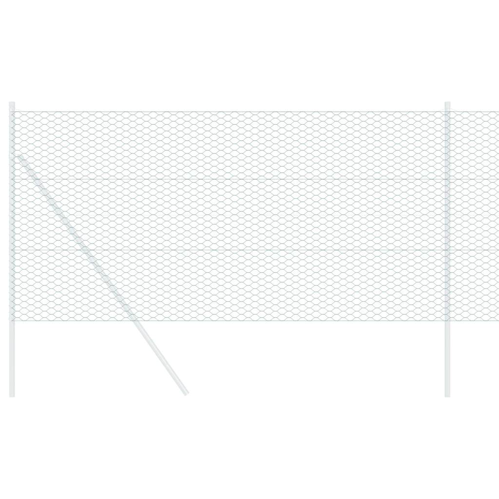 Hexagon Fence Green 1 x 100 m PVC