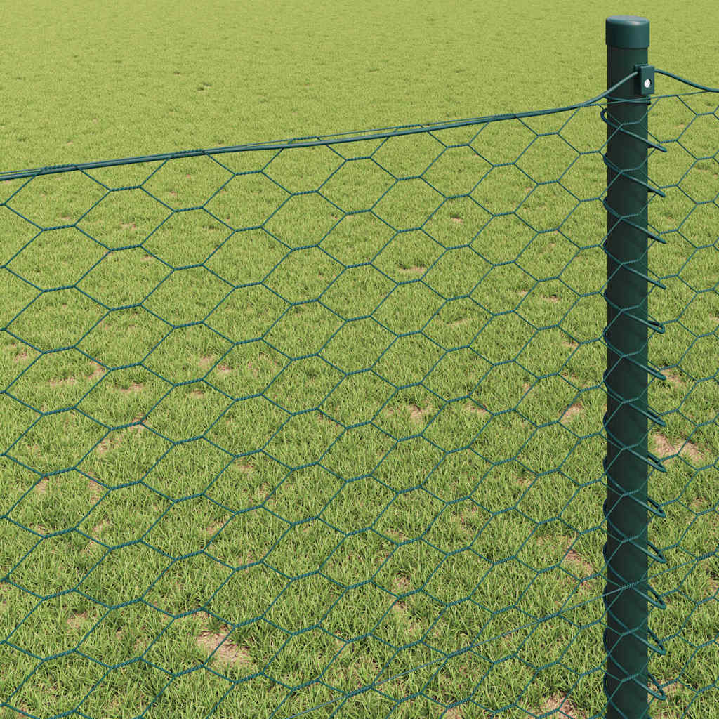 Hexagon Fence Green 1.2 x 100 m PVC