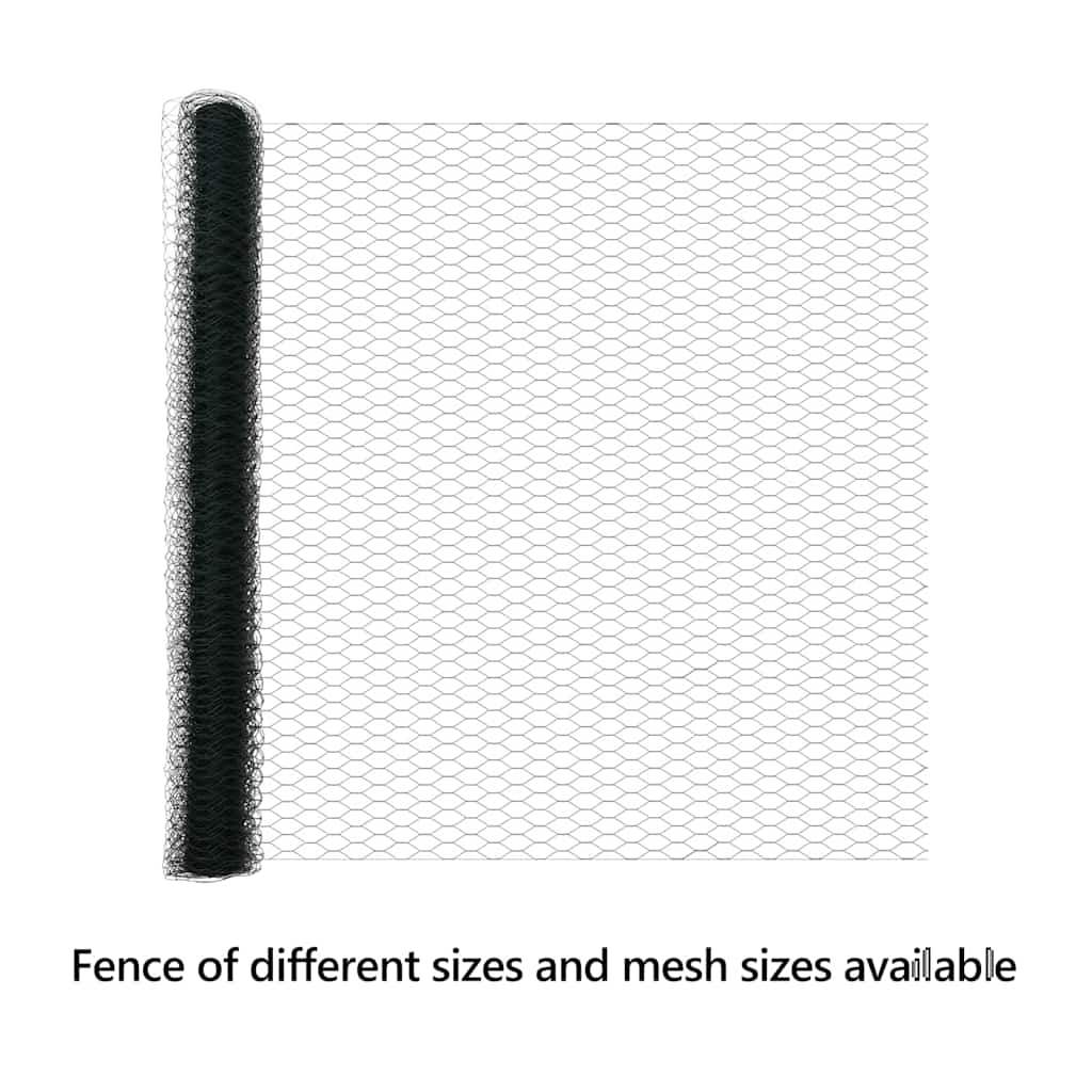 Hexagon Fence Green 1.6 x 100 m PVC