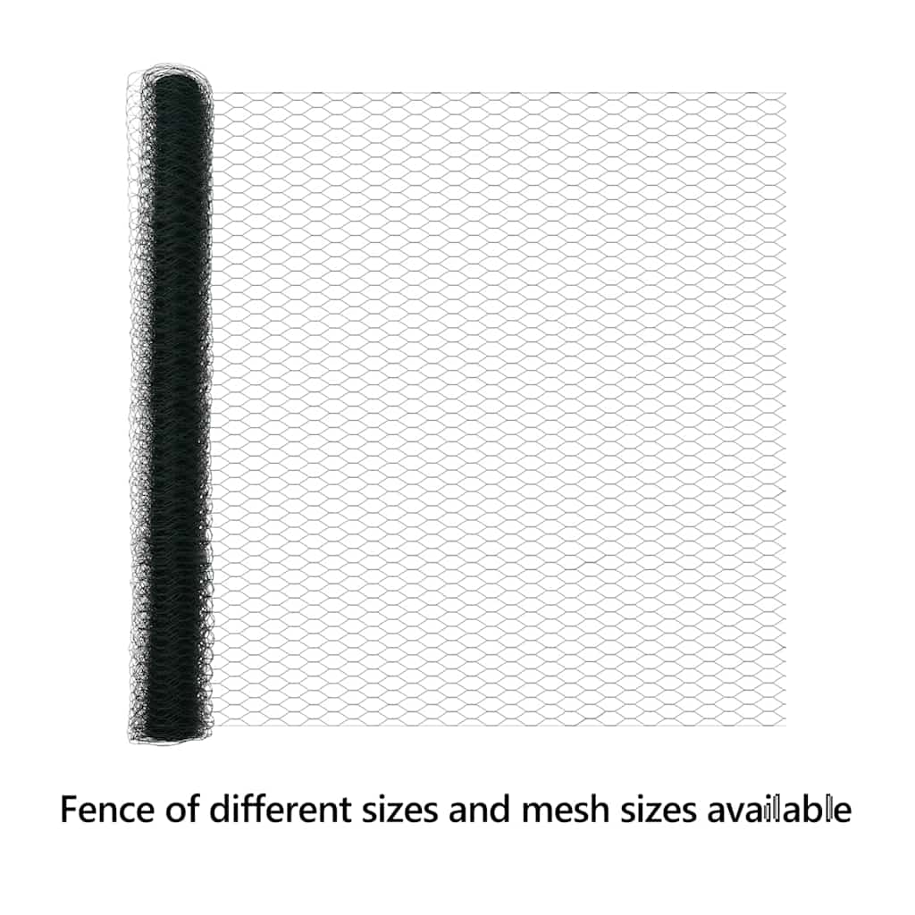 Hexagon Fence Green 1.6 x 100 m PVC