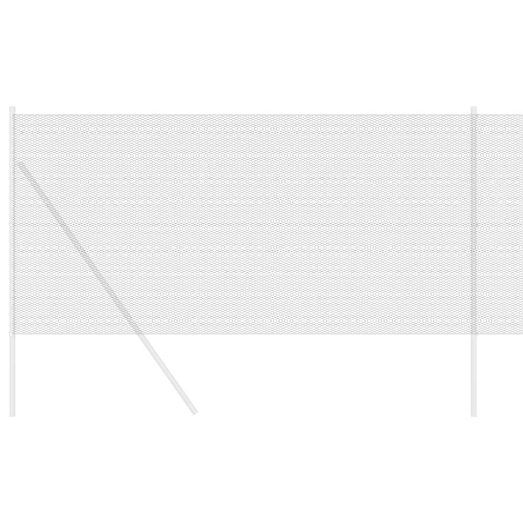 Hexagon Fence Grey 1.2 x 50 m PVC
