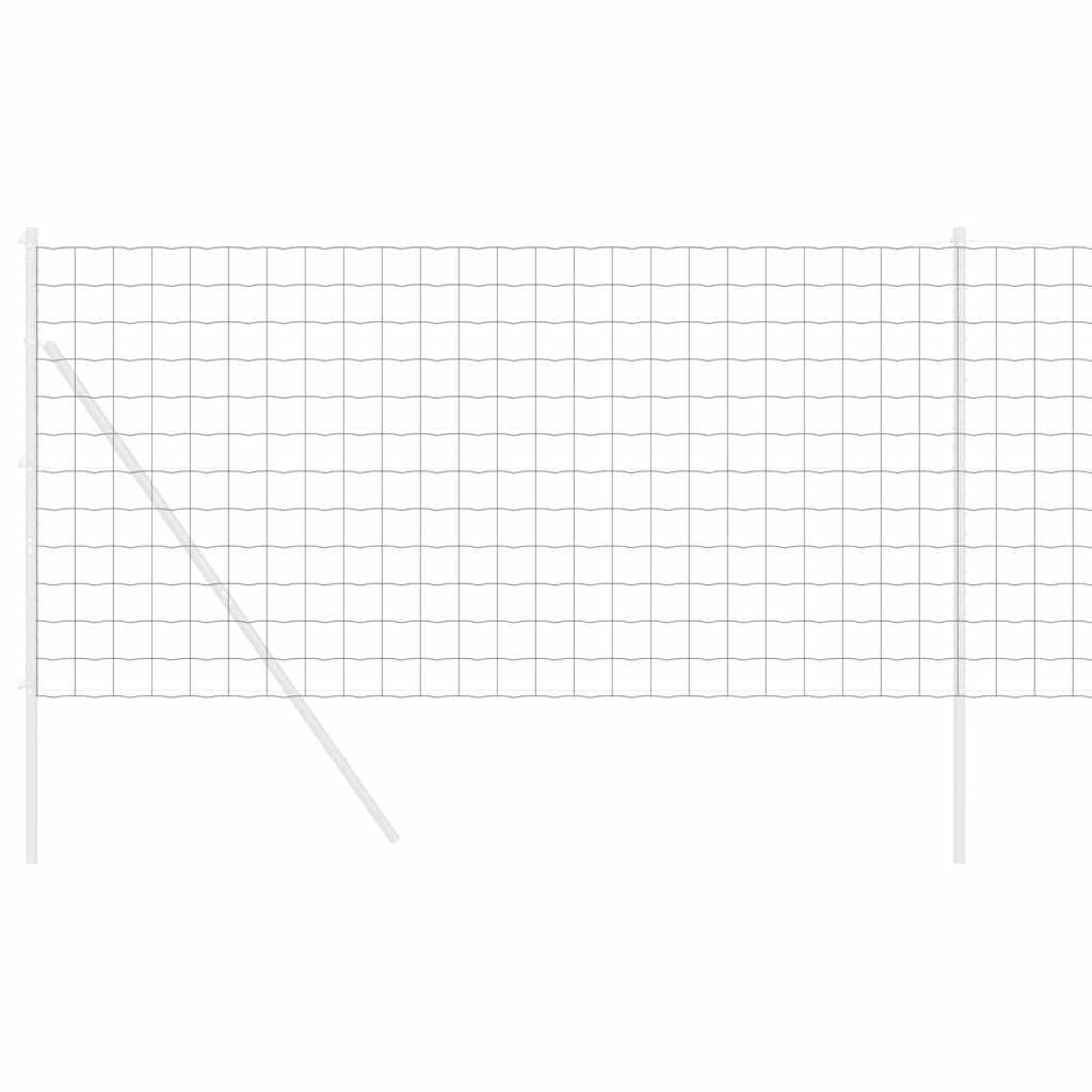 Hexagon Fence Silver 1.2 x 50 m Galvanised steel