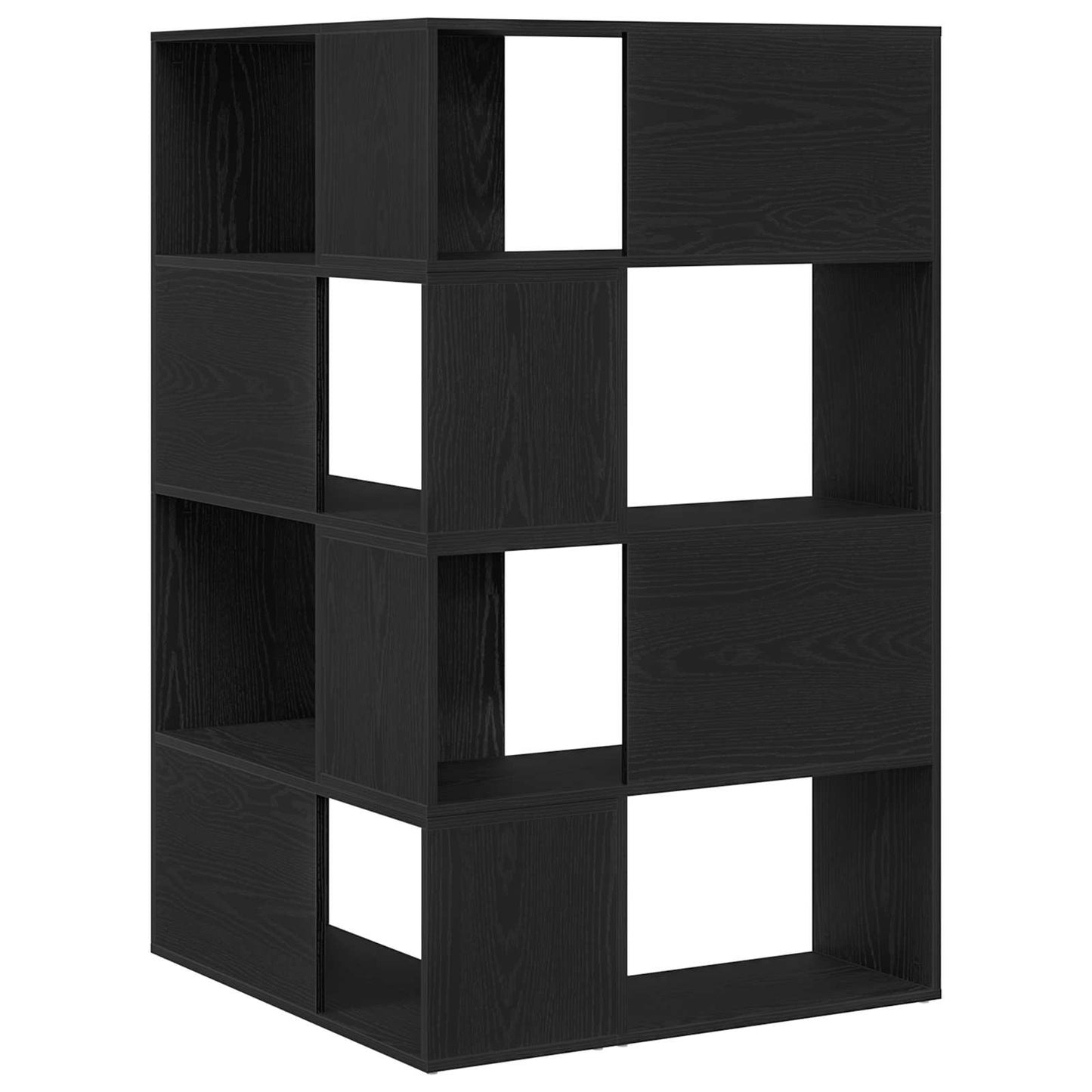 Wardrobe 2 pcs Black Oak 85 x 85 x 140 cm Engineered Wood