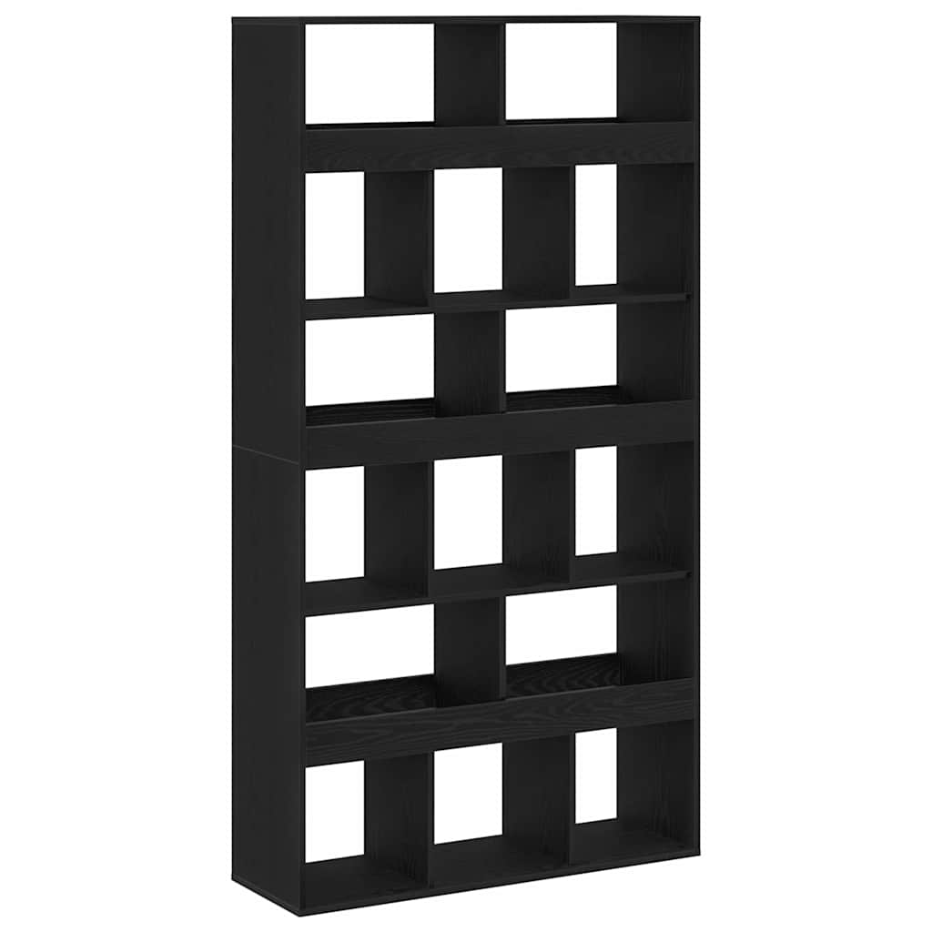 Book Cabinet 2 pcs Black Oak 100 x 33 x 187.5 cm