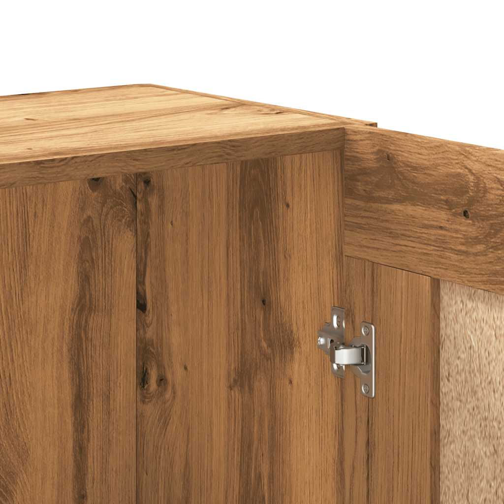 vidaXL Book Cabinet Artisan Oak 82.5x30.5x150 cm Engineered Wood