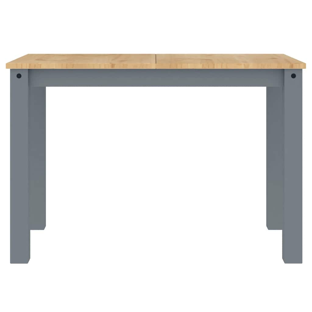 4 Piece Dining Set "PANAMA" Grey Solid Wood Pine