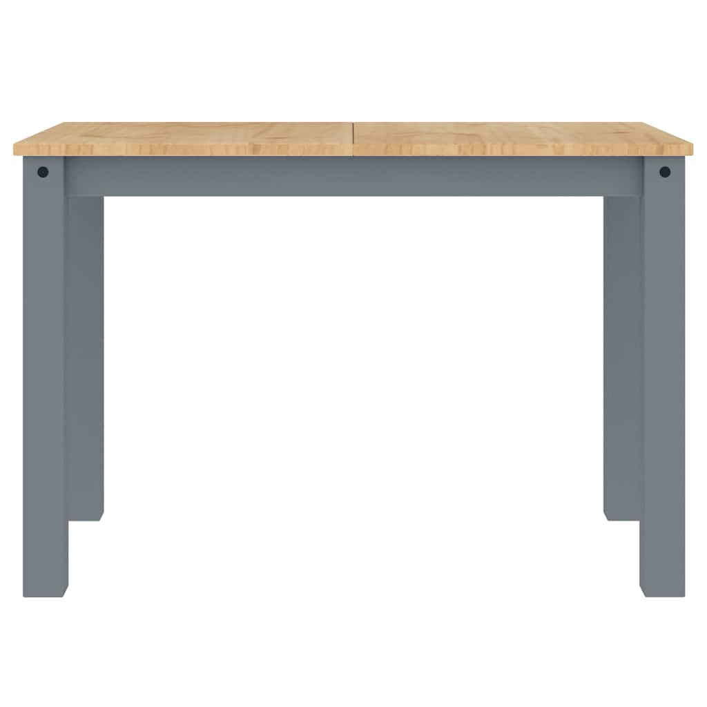 5 Piece Dining Set "PANAMA" Grey Solid Wood Pine