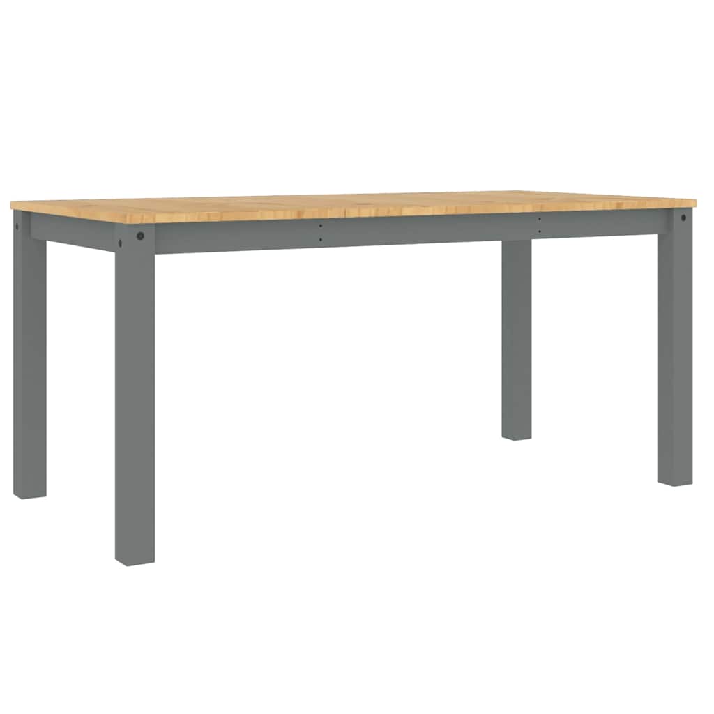 4 Piece Dining Set "PANAMA" Grey Solid Wood Pine