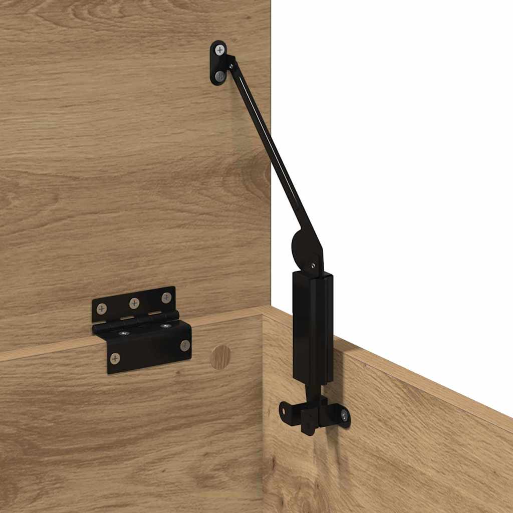 Storage Box Artisan Oak 60 x 35 x 35 cm Engineered Wood