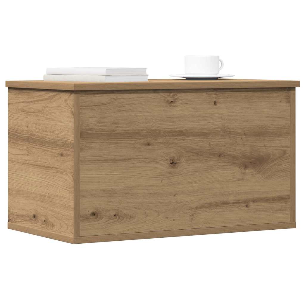 Storage Box Artisan Oak 60 x 35 x 35 cm Engineered Wood
