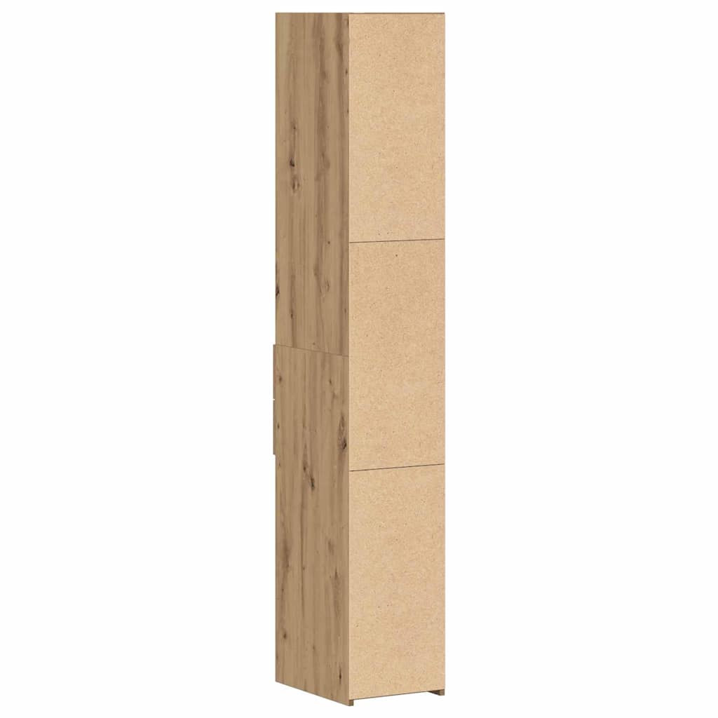 Bookcase Artisan Oak 30 x 42.4 x 185.2 cm