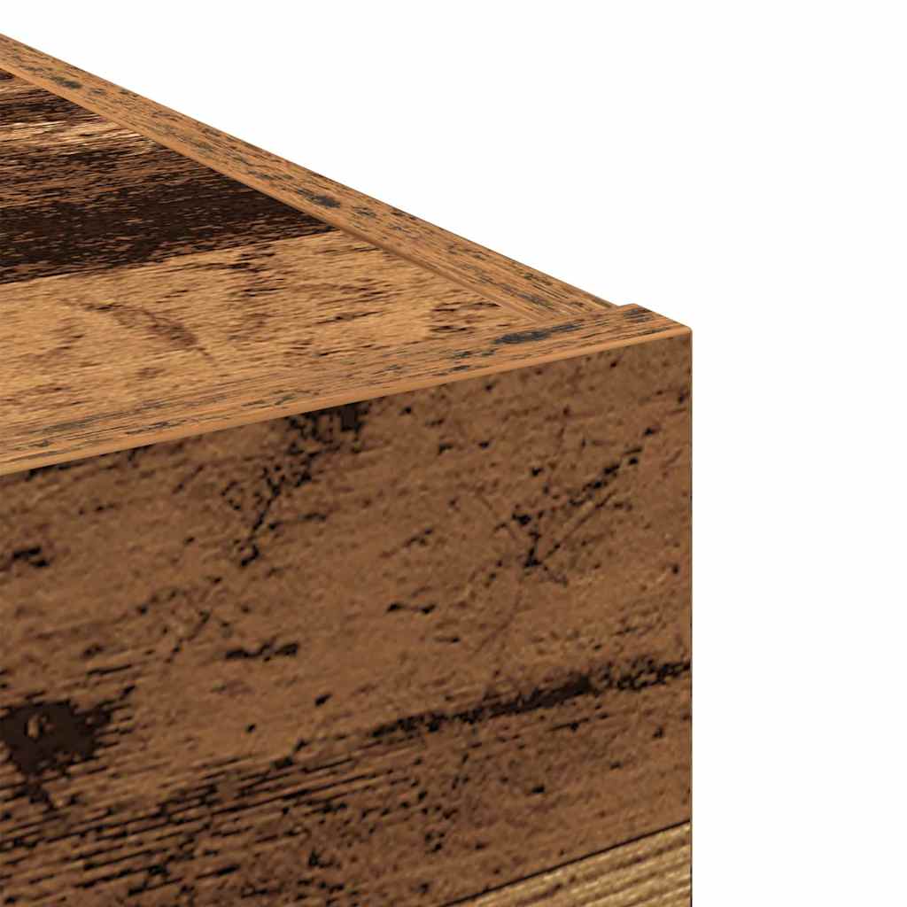 Sideboard with Drawer Old Wood 30 x 42.5 x 93 cm