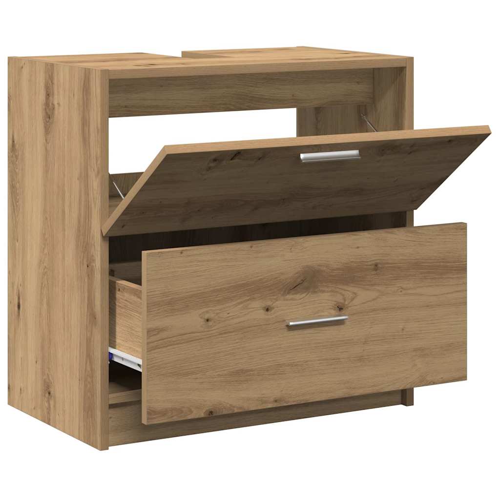 Bathroom Cabinet Artisan Oak 59 x 37 x 59 cm Engineered wood