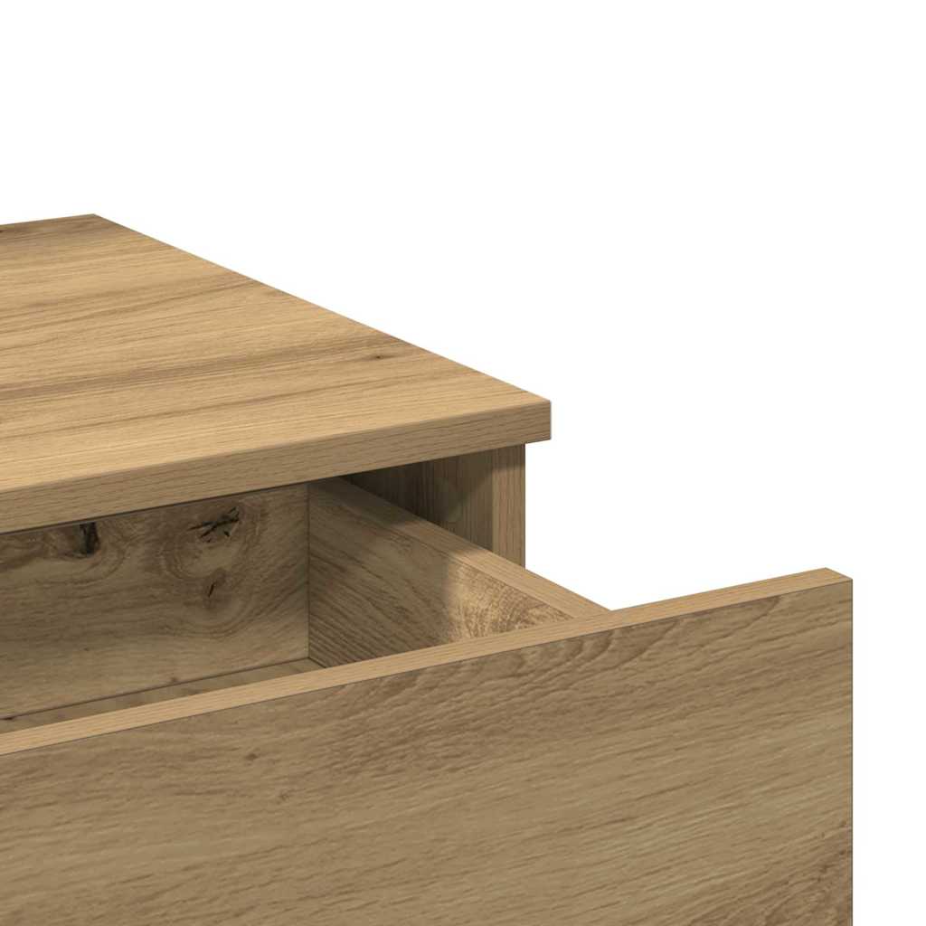 Dressing Table Artisan Oak 100 x 40 x 130 cm Engineered Wood