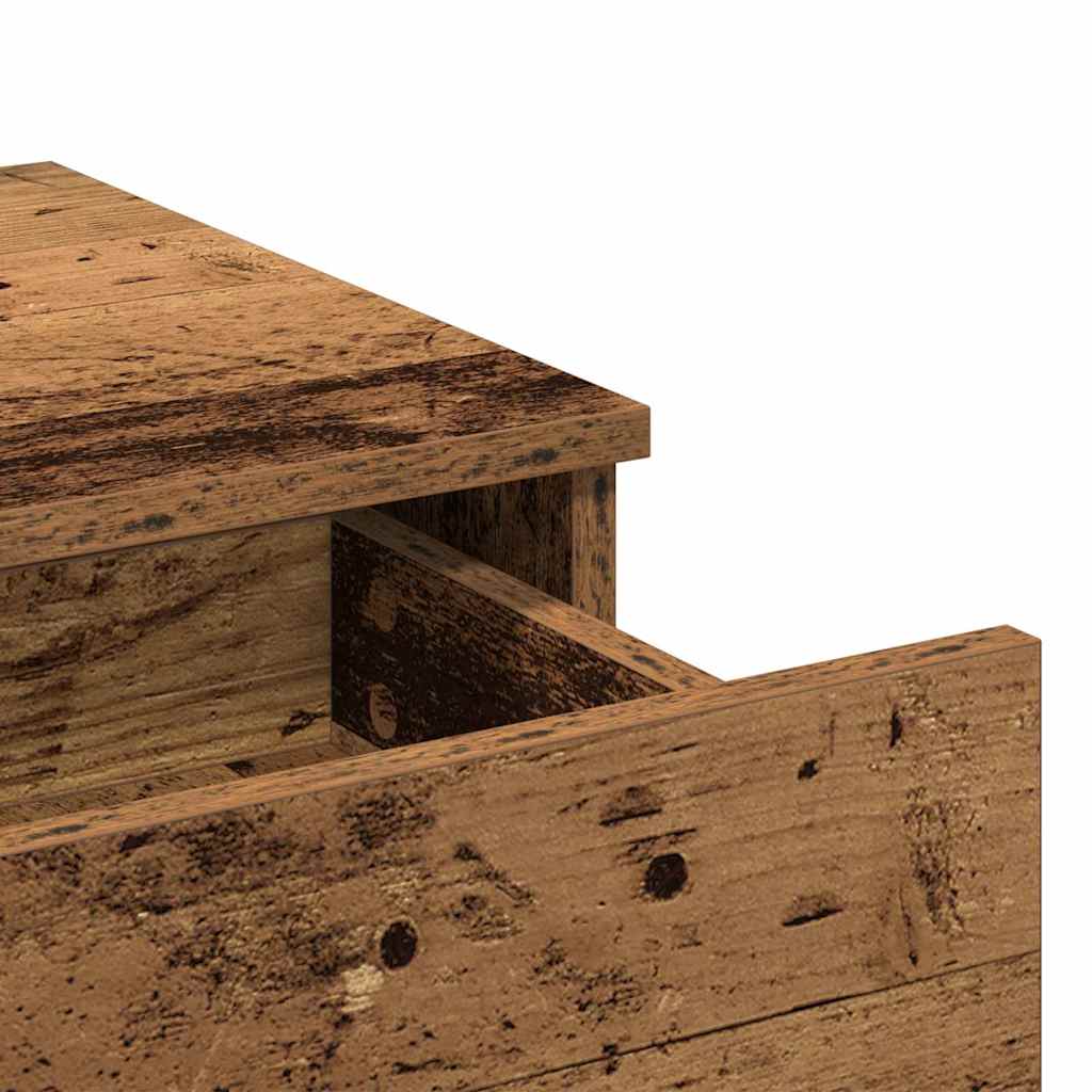 Dressing Table Old Wood 100 x 40 x 120 cm Engineered Wood