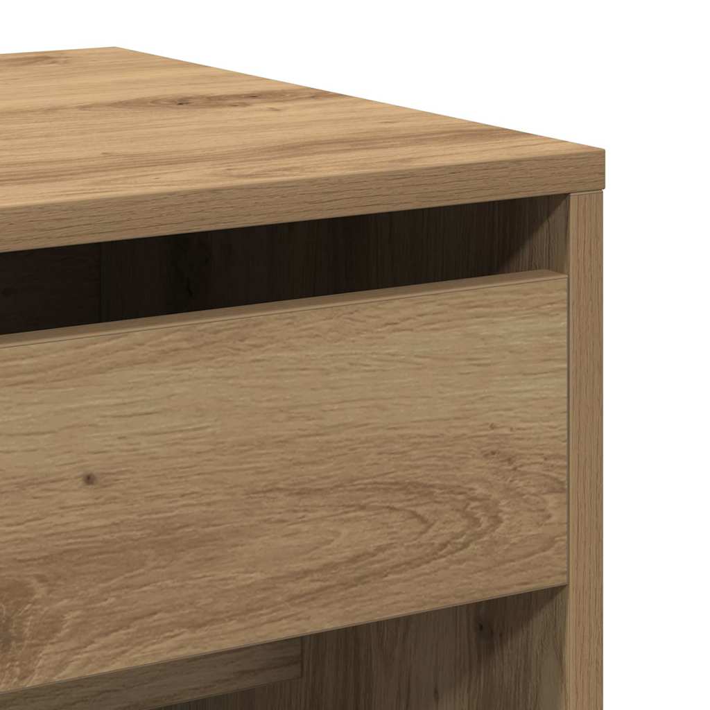Dressing Table Artisan oak 60 x 40 x 75 cm Engineered wood