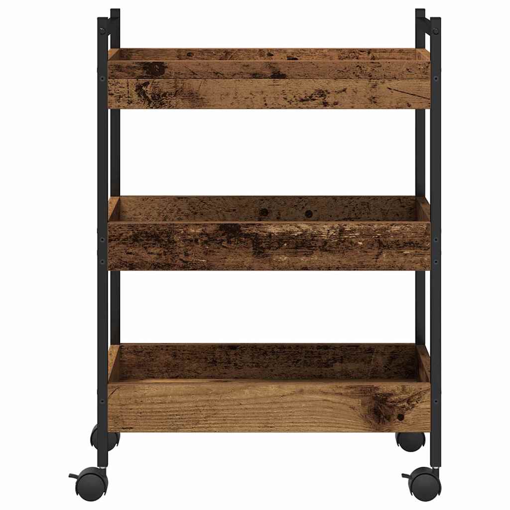 Kitchen Trolley Old wood 50 x 30 x 70 cm Engineered Wood