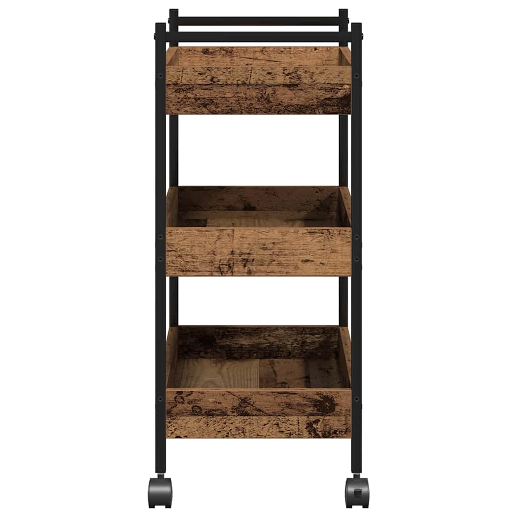 Kitchen Trolley Old wood 50 x 30 x 70 cm Engineered Wood