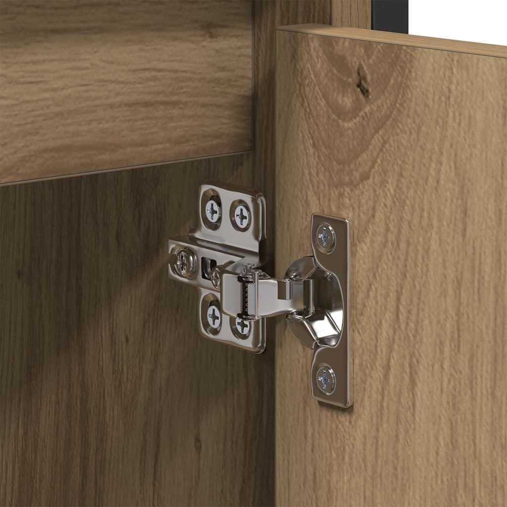 vidaXL Sink Cabinet Artisan Oak 60 x 35 x 60 cm Engineered wood