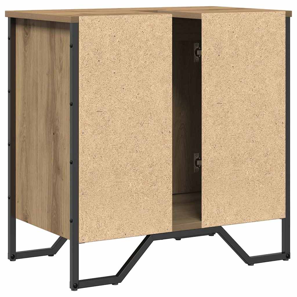 Bathroom Sink Cabinet Artisan Oak 60 x 35 x 60 cm