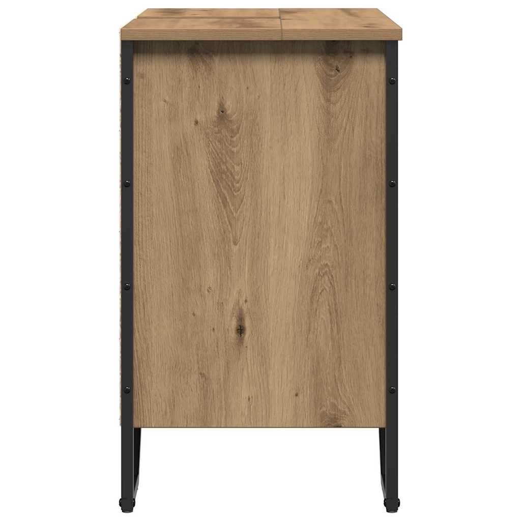 vidaXL Sink Cabinet Artisan Oak 60 x 35 x 60 cm Engineered wood