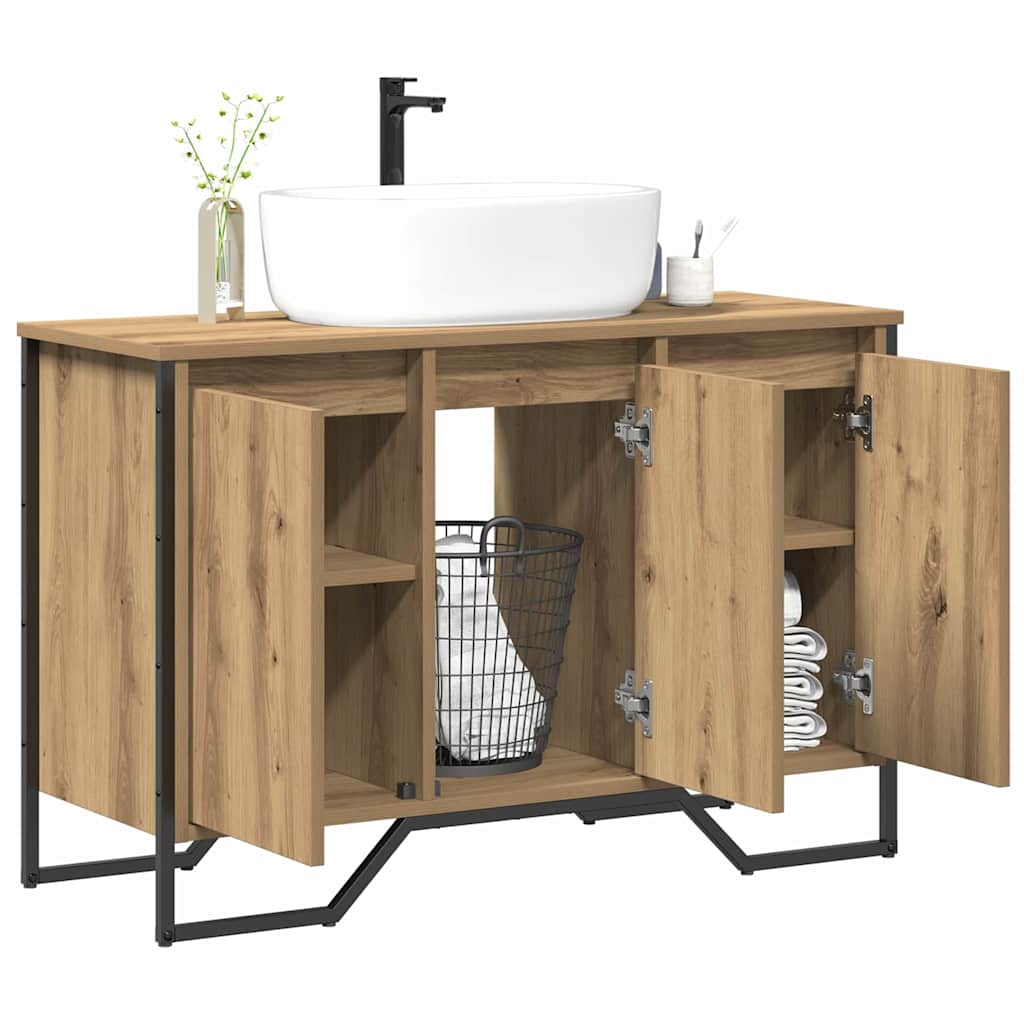 Bathroom Sink Cabinet Artisan Oak 91 x 35 x 60 cm
