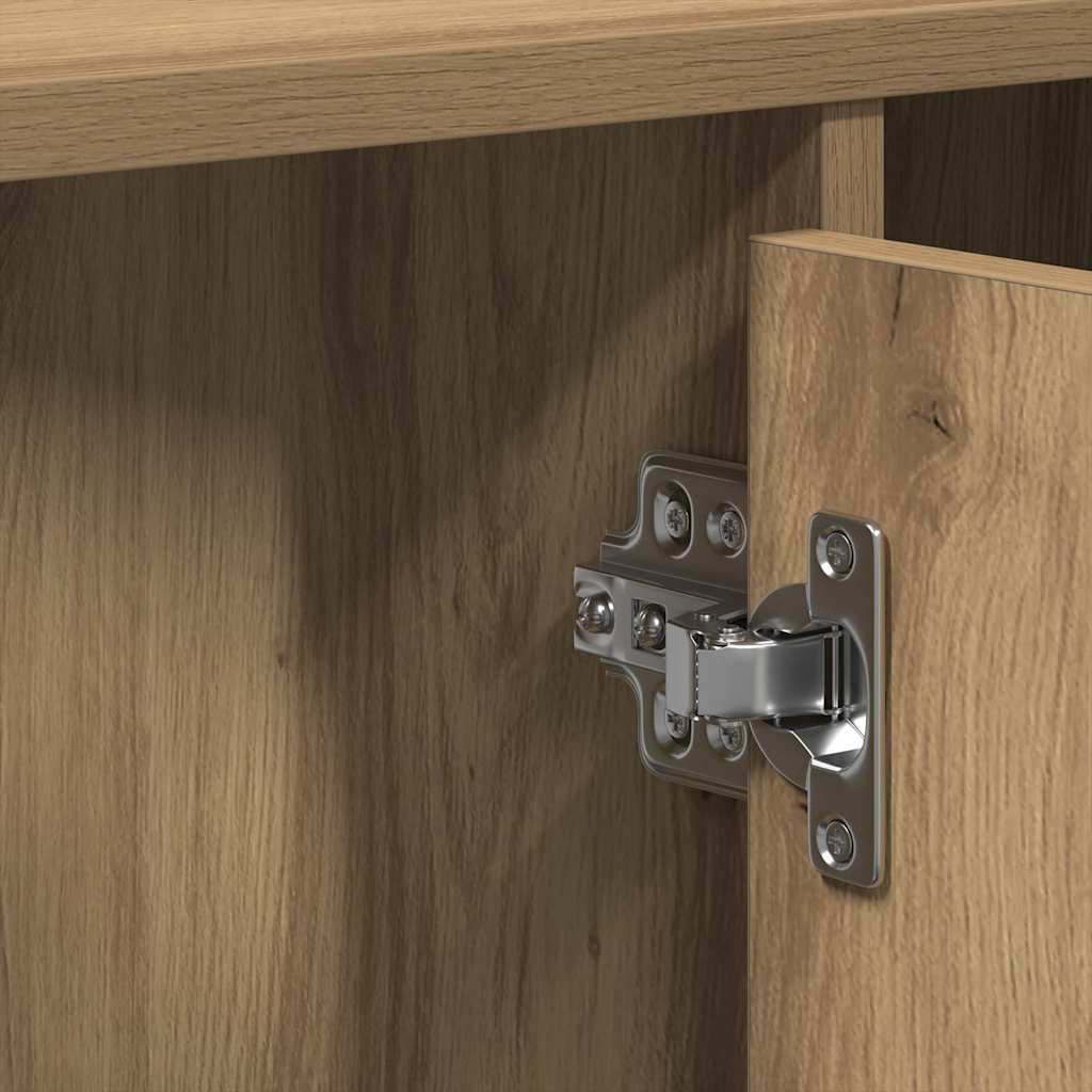 vidaXL Sink Cabinet Artisan Oak 91 x 35 x 60 cm Engineered wood